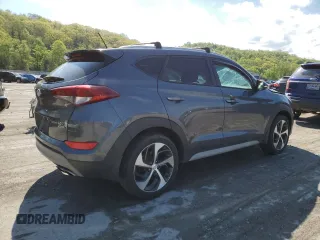 2017 Hyundai Tucson Limited z VIN KM8J3CA25HU391188, wystawiony jako Copart lot #55727215 z przebiegiem 56 616 mil mil oraz Szkoda całkowita • Salvage title. Historia ofert i sprzedaży dostępna na DreamBid. Obrazek 3.