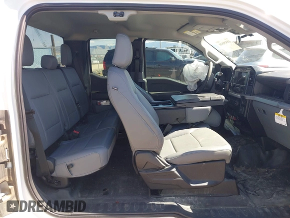 2023 Ford F-150 XL with VIN 1FTEX1EB5PKE10583, listed as a IAAI auction lot 41979500 with 41,611 mi miles. Bid and sale history available at carsss.com. Image 8.