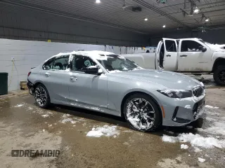 2025 BMW 3 Series 330i xDrive with VIN 3MW89CW08S8E94714, listed as a Copart auction lot 44920285 with 7,943 mi miles and Salvage Title. Bid and sale history available at carsss.com. Image 4.