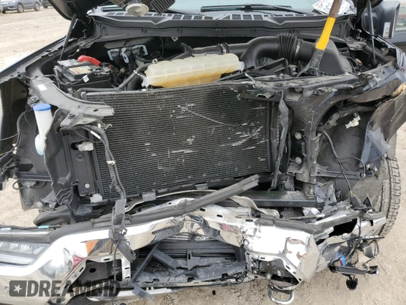 2021 Ford F-150 XL with VIN 1FTEX1EP2MFC25567, listed as a Copart auction lot 44474135 with 27,863 mi miles and Salvage title. Bid and sale history available at DreamBid. Image 11.