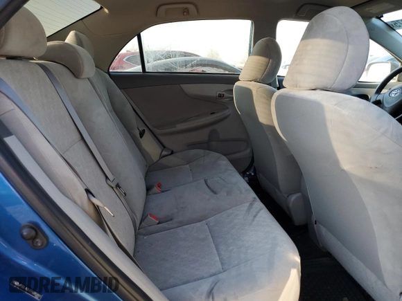 2009 Toyota Corolla with VIN JTDBL40E699085891, listed as a Copart auction lot 46706975 with 36,141 mi miles and Salvage Title. Bid and sale history available at carsss.com. Image 10.