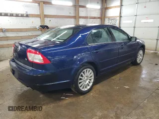 2006 Mercury Milan Premier with VIN 3MEHM08106R658929, listed as a Copart auction lot 45934655 with 124,787 mi miles and Salvage title. Bid and sale history available at DreamBid. Image 3.