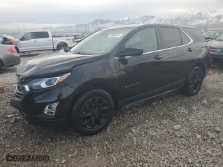2020 Chevrolet Equinox LT with VIN 2GNAXKEV7L6198272, listed as a Copart auction lot 83858814 with 50,737 mi miles and Salvage Title. Bid and sale history available at carsss.com. Image 1.