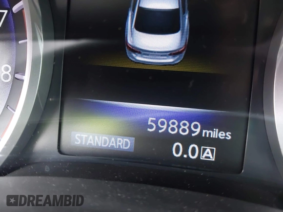 2017 Infiniti Q50 Signature Edition with VIN JN1EV7AP8HM736610, listed as a IAAI auction lot 41611812 with 59,889 mi miles and . Bid and sale history available at DreamBid. Image 16.