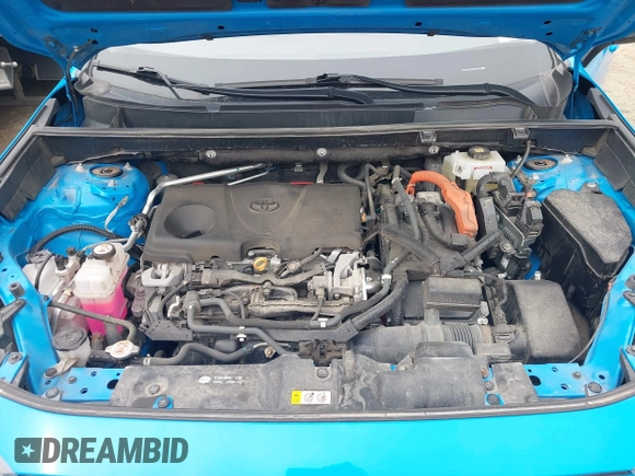 2021 Toyota RAV4 Hybrid LE with VIN 4T3L6RFV6MU027790, listed as a IAAI auction lot 41828702 with 63,411 mi miles. Bid and sale history available at carsss.com. Image 10.