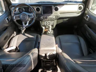2020 Jeep Wrangler Unlimited Sahara with VIN 1C4HJXEN4LW152779, listed as a Copart auction lot 42696255 with Not provided miles and Salvage title. Bid and sale history available at DreamBid. Image 8.