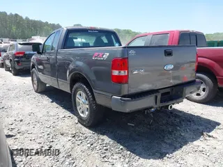 2007 Ford F-150 XL with VIN 1FTRF12207NA67110, listed as a IAAI auction lot 42049447 with 125,183 mi miles. Bid and sale history available at carsss.com. Image 3.