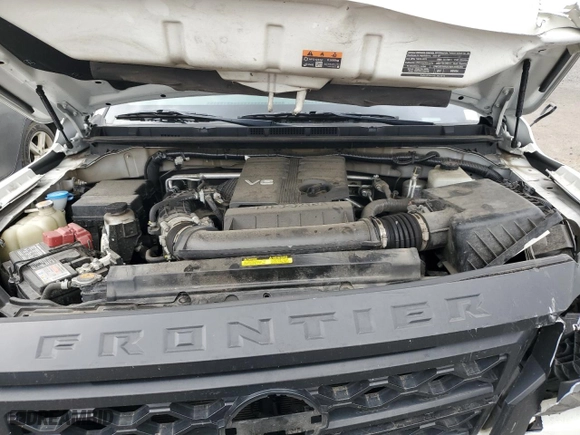 2022 Nissan Frontier S with VIN 1N6ED1CM9NN658423, listed as a Copart auction lot 68548234 with 33,229 mi miles and Salvage Title. Bid and sale history available at carsss.com. Image 11.