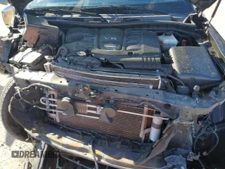2019 Nissan Armada Platinum with VIN JN8AY2NF1K9351184, listed as a Copart auction lot 49127185 with 120,076 mi miles and Salvage Title. Bid and sale history available at carsss.com. Image 13.