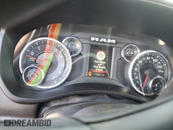 2021 Ram 2500 Tradesman with VIN 3C6UR5CJ4MG671740, listed as a Copart auction lot 47990495 with 113,061 mi miles and Salvage Title. Bid and sale history available at carsss.com. Image 9.