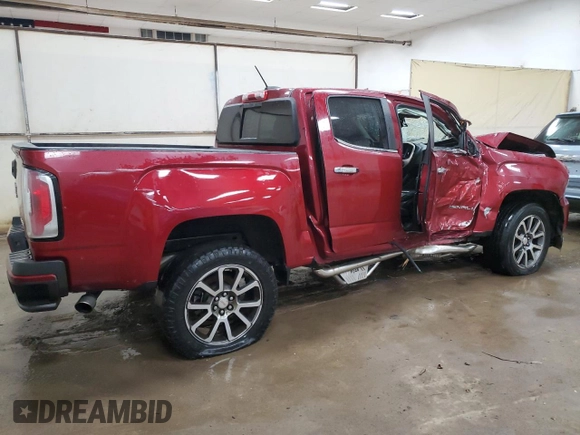 2019 GMC Canyon 4WD Denali with VIN 1GTG6EEN6K1193556, listed as a Copart auction lot 59038414 with 0 mi miles and Non Repairable. Bid and sale history available at carsss.com. Image 3.