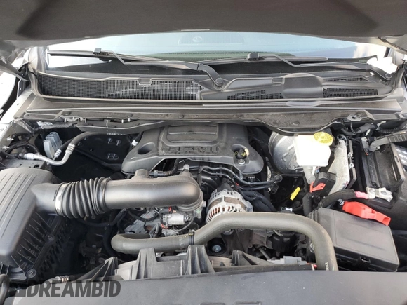 2022 Ram 1500 Big Horn with VIN 1C6SRFBT5NN144489, listed as a Copart auction lot 57112715 with 52,933 mi miles and Non repairable. Bid and sale history available at DreamBid. Image 11.
