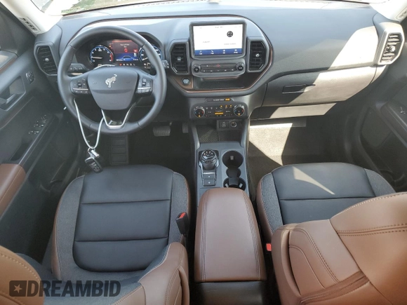 2024 Ford Bronco Sport Outer Banks with VIN 3FMCR9C69RRF18771, listed as a Copart auction lot 61416415 with 16,312 mi miles and Salvage title. Bid and sale history available at DreamBid. Image 8.