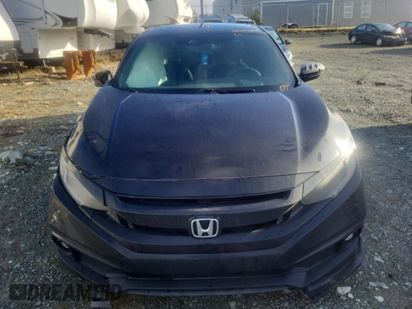 2021 Honda Civic Sport with VIN 2HGFC2F84MH008244, listed as a Copart auction lot 87156854 with 78,623 mi miles and Salvage Title. Bid and sale history available at DreamBid. Image 5.