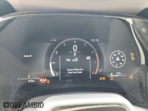 2025 Lexus RX 350 z VIN 2T2BAMCA2SC093075, wystawiony jako Copart lot #61910605 z przebiegiem 3 703 mil mil oraz Szkoda całkowita • Salvage title. Historia ofert i sprzedaży dostępna na DreamBid. Obrazek 9.