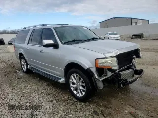 2015 Ford Expedition Max Limited with VIN 1FMJK1KT9FEF00323, listed as a Copart auction lot 87067914 with 110,385 mi miles and Salvage Title. Bid and sale history available at carsss.com. Image 14.
