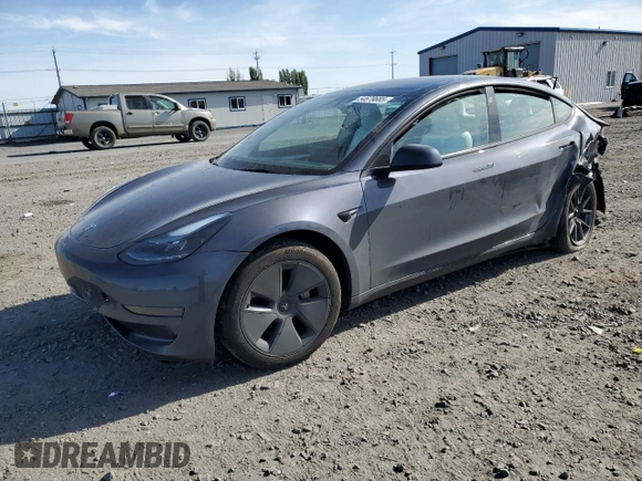 2023 Tesla Model 3 с VIN 5YJ3E1EA3PF669736, выставлен на аукционе Copart как лот 54679685 с пробегом 14 738 миль миль и Списание • Salvage title. История ставок и продаж доступна на DreamBid. Изображение 1.