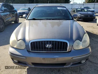2002 Hyundai Sonata GLS with VIN KMHWF35H42A692541, listed as a Copart auction lot 75359064 with 134,347 mi miles and Salvage Title. Bid and sale history available at carsss.com. Image 5.