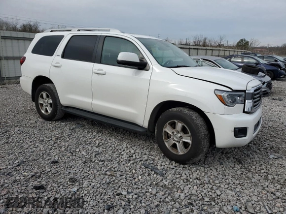 2018 Toyota Sequoia SR5 with VIN 5TDZY5G19JS071675, listed as a Copart auction lot 42186324 with 45,215 mi miles. Bid and sale history available at carsss.com. Image 4.