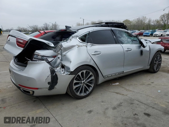 2017 Kia Cadenza Technology z VIN KNALC4J19H5059661, wystawiony jako Copart lot #52782475 z przebiegiem 94 290 mil mil oraz Szkoda całkowita • Salvage title. Historia ofert i sprzedaży dostępna na DreamBid. Obrazek 3.