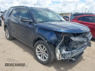 2016 Ford Explorer with VIN 1FM5K7B81GGA43674, listed as a IAAI auction lot 42596449 with 107,129 mi miles and . Bid and sale history available at DreamBid. Image 1.