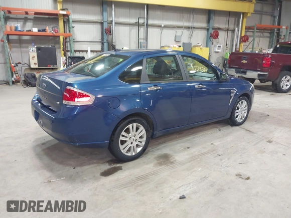2009 Ford Focus SEL with VIN 1FAHP37N59W111211, listed as a IAAI auction lot 41739365 with 159,888 mi miles. Bid and sale history available at carsss.com. Image 4.