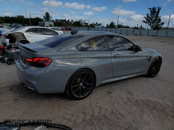 2019 BMW M4 CS with VIN WBS3S7C56KAC09792, listed as a Copart auction lot 76513383 with 55,538 mi miles. Bid and sale history available at carsss.com. Image 3.