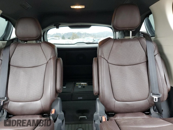 2023 Toyota Sienna Platinum with VIN 5TDESKFC6PS093059, listed as a Copart auction lot 84560654 with 19,173 mi miles and Salvage Title. Bid and sale history available at DreamBid. Image 10.