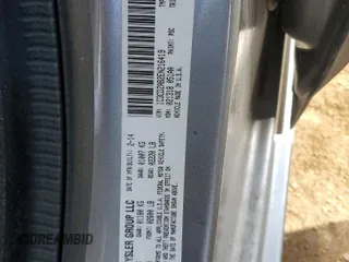 2014 Dodge Avenger SE with VIN 1C3CDZAB2EN216419, listed as a Copart auction lot 50443265 with 115,201 mi miles and Salvage Title. Bid and sale history available at DreamBid. Image 12.