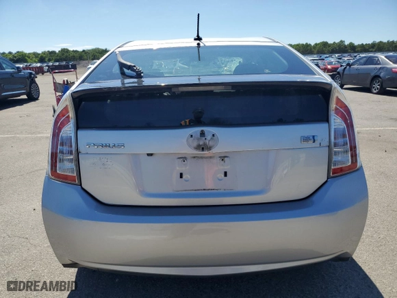 2014 Toyota Prius Four with VIN JTDKN3DU9E0358410, listed as a Copart auction lot 61106994 with 236,131 mi miles and Non Repairable. Bid and sale history available at carsss.com. Image 6.