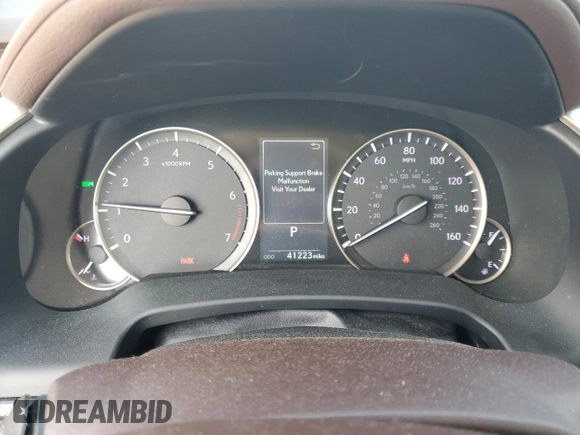 2020 Lexus RX with VIN 2T2HZMAA5LC165832, listed as a Copart auction lot 51622885 with 41,223 mi miles and Salvage Title. Bid and sale history available at carsss.com. Image 9.