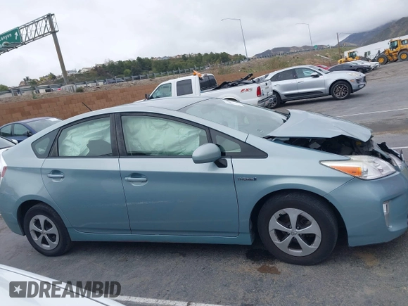 2014 Toyota Prius Four with VIN JTDKN3DU5E1851219, listed as a IAAI auction lot 41806545 with 185,735 mi miles. Bid and sale history available at carsss.com. Image 12.
