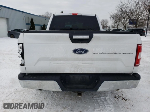 2020 Ford F-150 XL with VIN 1FTEX1EB0LKF21844, listed as a Copart auction lot 43440265 with 176,330 mi miles and Clean Title. Bid and sale history available at carsss.com. Image 6.