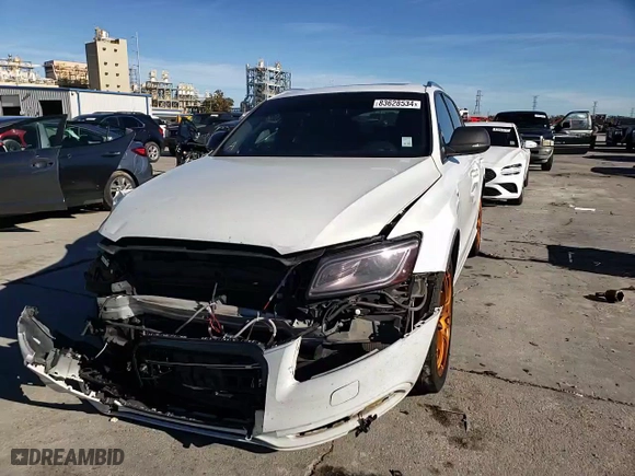 2014 Audi SQ5 Prestige with VIN WA1VGAFP4EA024616, listed as a Copart auction lot 83628534 with 238,688 mi miles and Salvage Title. Bid and sale history available at carsss.com. Image 12.