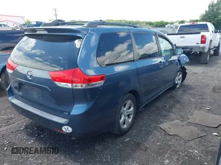 2013 Toyota Sienna LE AAS with VIN 5TDKK3DC5DS362403, listed as a IAAI auction lot 42632024 with 133,234 mi miles and . Bid and sale history available at DreamBid. Image 4.