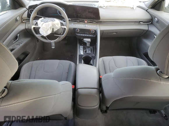 2023 Hyundai Elantra SEL with VIN 5NPLS4AG6PH099401, listed as a Copart auction lot 49340095 with 33,724 mi miles and Salvage Title. Bid and sale history available at DreamBid. Image 8.