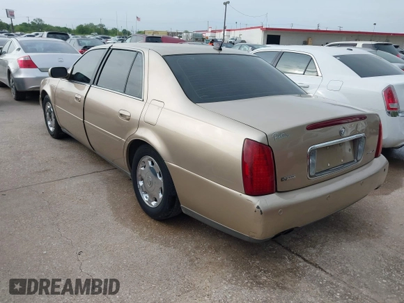 2005 Cadillac DeVille z VIN 1G6KD54Y25U129354, wystawiony jako IAAI lot #41930408 z przebiegiem 121 391 mil mil oraz . Historia ofert i sprzedaży dostępna na DreamBid. Obrazek 3.