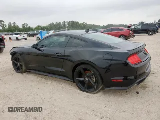 2021 Ford Mustang EcoBoost with VIN 1FA6P8TH7M5126618, listed as a Copart auction lot 58210555 with Not provided miles and Salvage title. Bid and sale history available at DreamBid. Image 2.