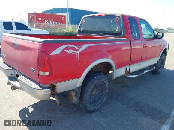 1999 Ford F-250 with VIN 1FTPX28L1XKB97599, listed as a IAAI auction lot 42523803 with 357,976 mi miles and . Bid and sale history available at DreamBid. Image 4.