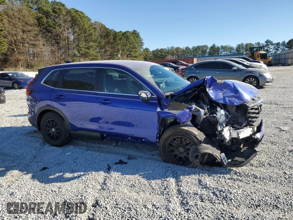 2024 Honda CR-V LX with VIN 5J6RS3H27RL000494, listed as a Copart auction lot 86094104 with 25,917 mi miles and Salvage Title. Bid and sale history available at DreamBid. Image 4.