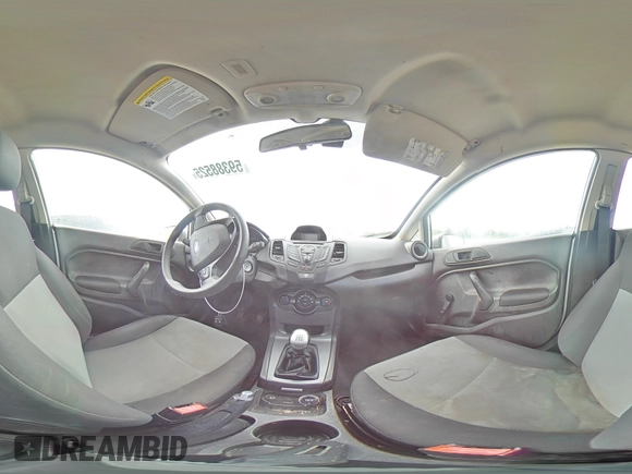 2019 Ford Fiesta S with VIN 3FADP4AJ8KM101403, listed as a Copart auction lot 59388525 with 92,746 mi miles and Non repairable. Bid and sale history available at DreamBid. Image 14.