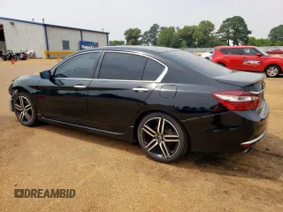 2016 Honda Accord Sport z VIN 1HGCR2F51GA186865, wystawiony jako Copart lot #57423315 z przebiegiem 98 103 mil mil oraz Szkoda całkowita • Salvage title. Historia ofert i sprzedaży dostępna na DreamBid. Obrazek 2.