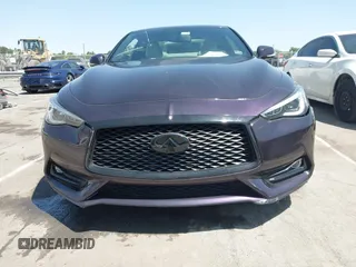 2018 Infiniti Q60 Luxe with VIN JN1EV7EK7JM340821, listed as a IAAI auction lot 42139185 with 59,407 mi miles and . Bid and sale history available at DreamBid. Image 12.