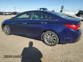 2014 Hyundai Sonata SE with VIN 5NPEC4AC3EH873992, listed as a Copart auction lot 87321434 with 168,055 mi miles and Salvage Title. Bid and sale history available at DreamBid. Image 2.