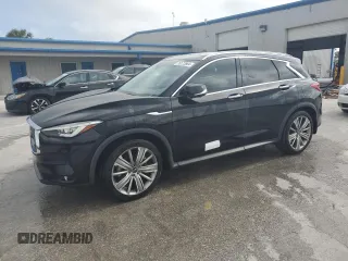 2021 Infiniti QX50 Essential с VIN 3PCAJ5CA7MF115026, выставлен на аукционе Copart как лот 76172684 с пробегом 79 916 миль миль и На запчасти • Non repairable. История ставок и продаж доступна на DreamBid. Изображение 1.