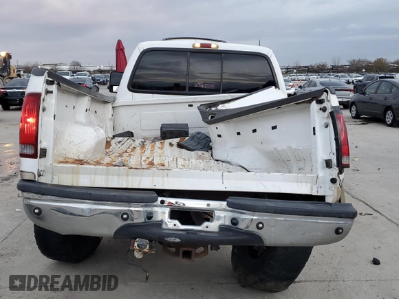 2001 Ford Super Duty F-250 XL with VIN 1FTNW21S81EB16308, listed as a Copart auction lot 85760504 with 291,738 mi miles and Salvage Title. Bid and sale history available at carsss.com. Image 6.