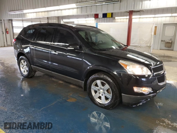 2012 Chevrolet Traverse 1LT with VIN 1GNKRGED9CJ208032, listed as a Copart auction lot 49828165 with 183,182 mi miles and Clean Title. Bid and sale history available at DreamBid. Image 4.