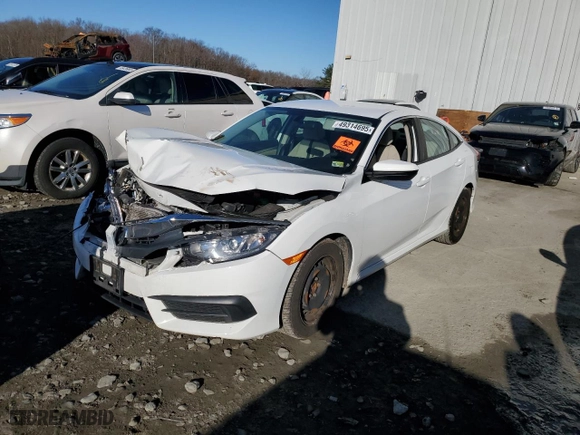 2018 Honda Civic Sedan LX with VIN 2HGFC2F55JH522282, listed as a Copart auction lot 49314695 with 0 mi miles and Salvage Title. Bid and sale history available at carsss.com. Image 1.