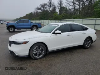 2023 Honda Accord EX-L with VIN 1HGCY2F68PA007524, listed as a Copart auction lot 60244435 with 17,857 mi miles and Salvage title. Bid and sale history available at DreamBid. Image 1.
