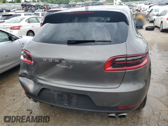 2015 Porsche Macan S z VIN WP1AB2A58FLB72576, wystawiony jako Copart lot #54402664 z przebiegiem 90 492 mil mil oraz Szkody całkowita. Historia ofert i sprzedaży dostępna na DreamBid. Obrazek 6.